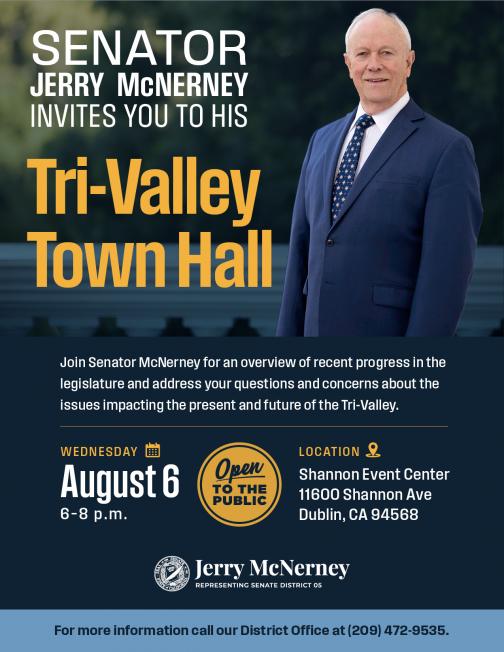 Tri Valley Town Hall Poster